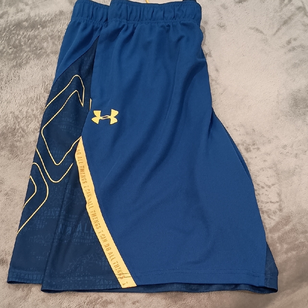 Under Armour Blue Athletic Shorts